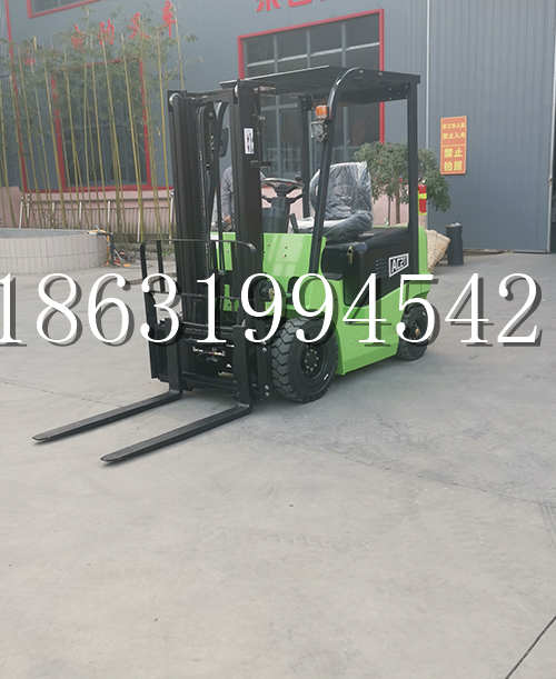 宜兰县电动叉车电动地牛站驾式叉车1吨电动叉车电瓶堆高搬运车新款电动堆高机