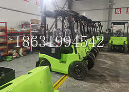 宜兰县电动叉车电动地牛站驾式叉车1吨电动叉车电瓶堆高搬运车新款电动堆高机