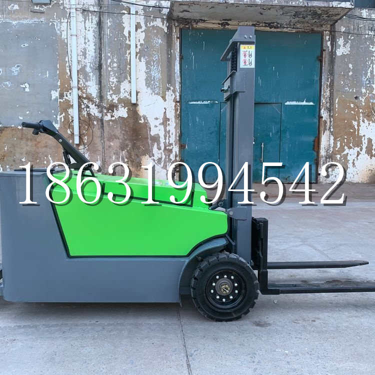 宜兰县小型电动叉车1吨2吨步行站驾式电瓶堆高充电装卸车液压升降车铲车